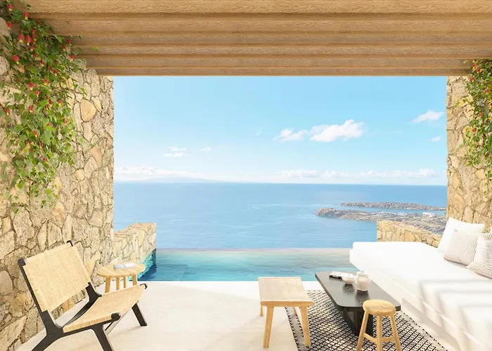 Eden View & Hotel apartamentowy Platys Gialos (Mykonos)