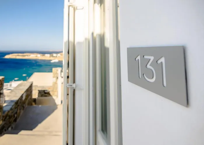 Lägenhetshotell Eden View Suites&villas Platys Gialos (Mykonos)