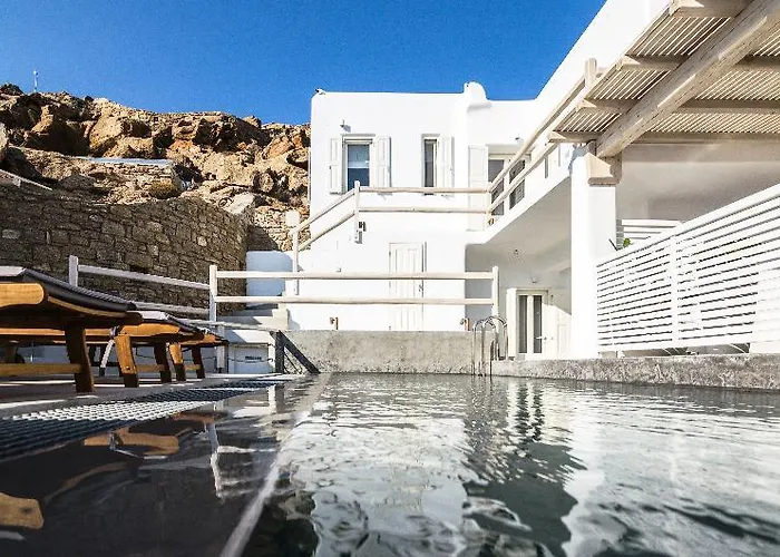 Eden View Suites&villas Lägenhetshotell Platys Gialos (Mykonos)