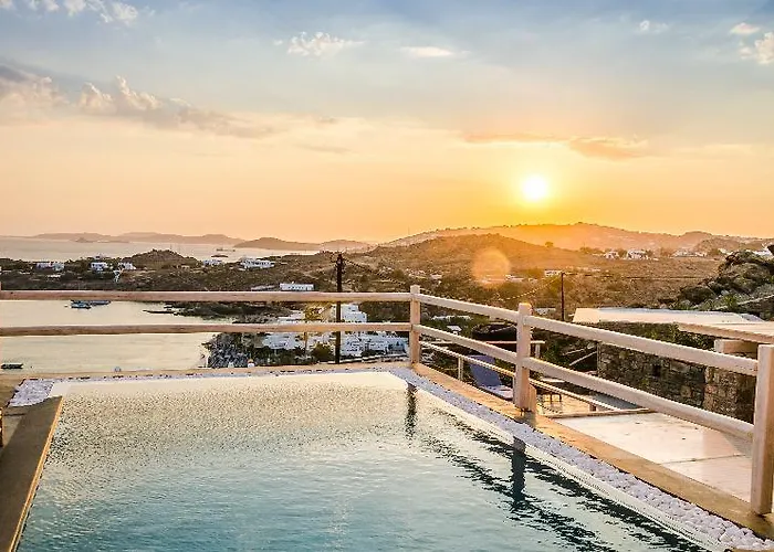 Lägenhetshotell Eden View Suites&villas Platys Gialos (Mykonos)